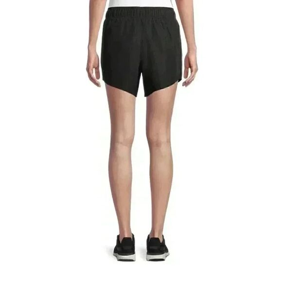 Athletic Works Dri-Works Women's Black Nylon Running Shorts w Brief NEW NWT - Picture 5 of 9